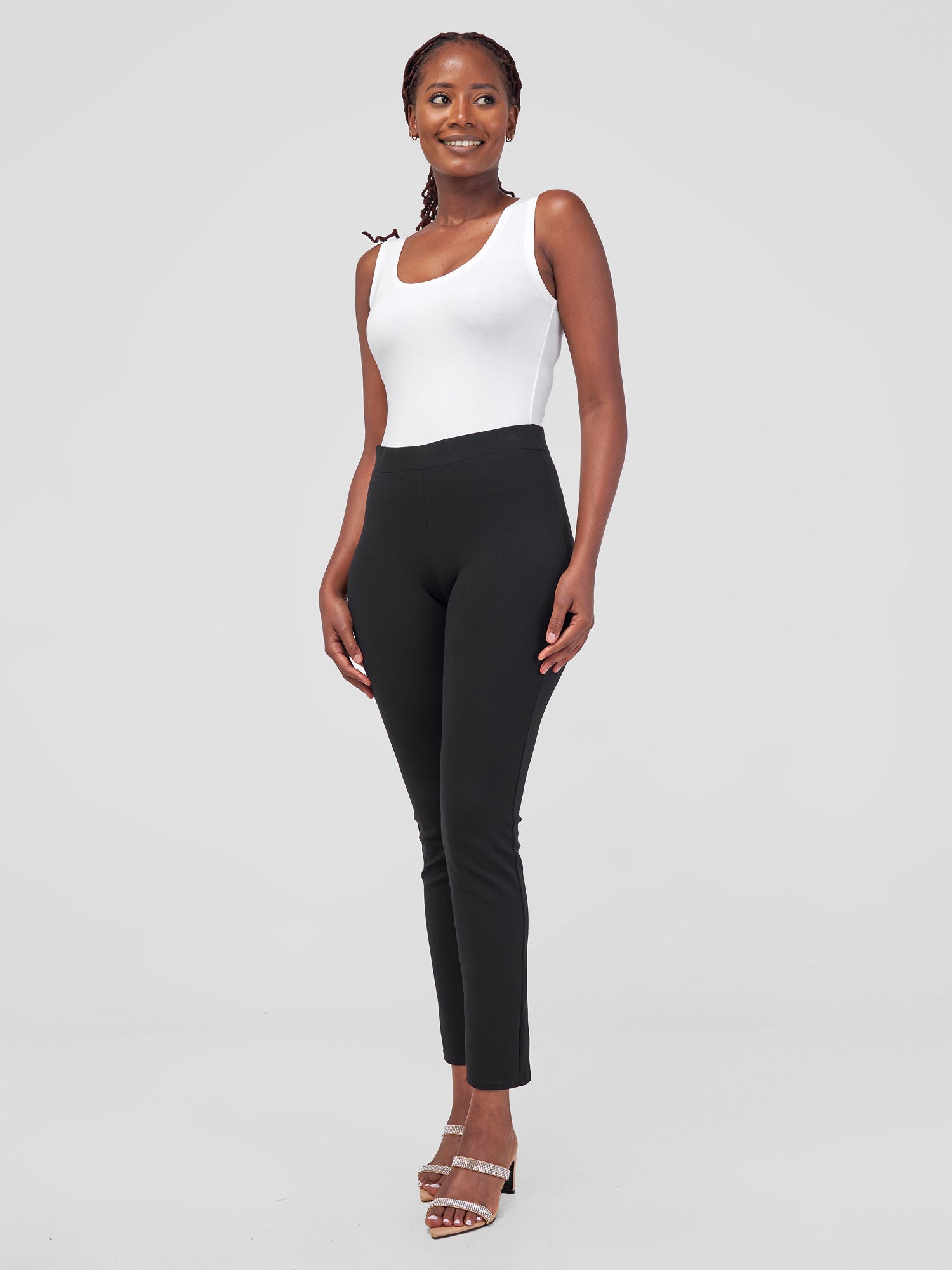 Vivo Basic Sleeveless Bodysuit - Off-White