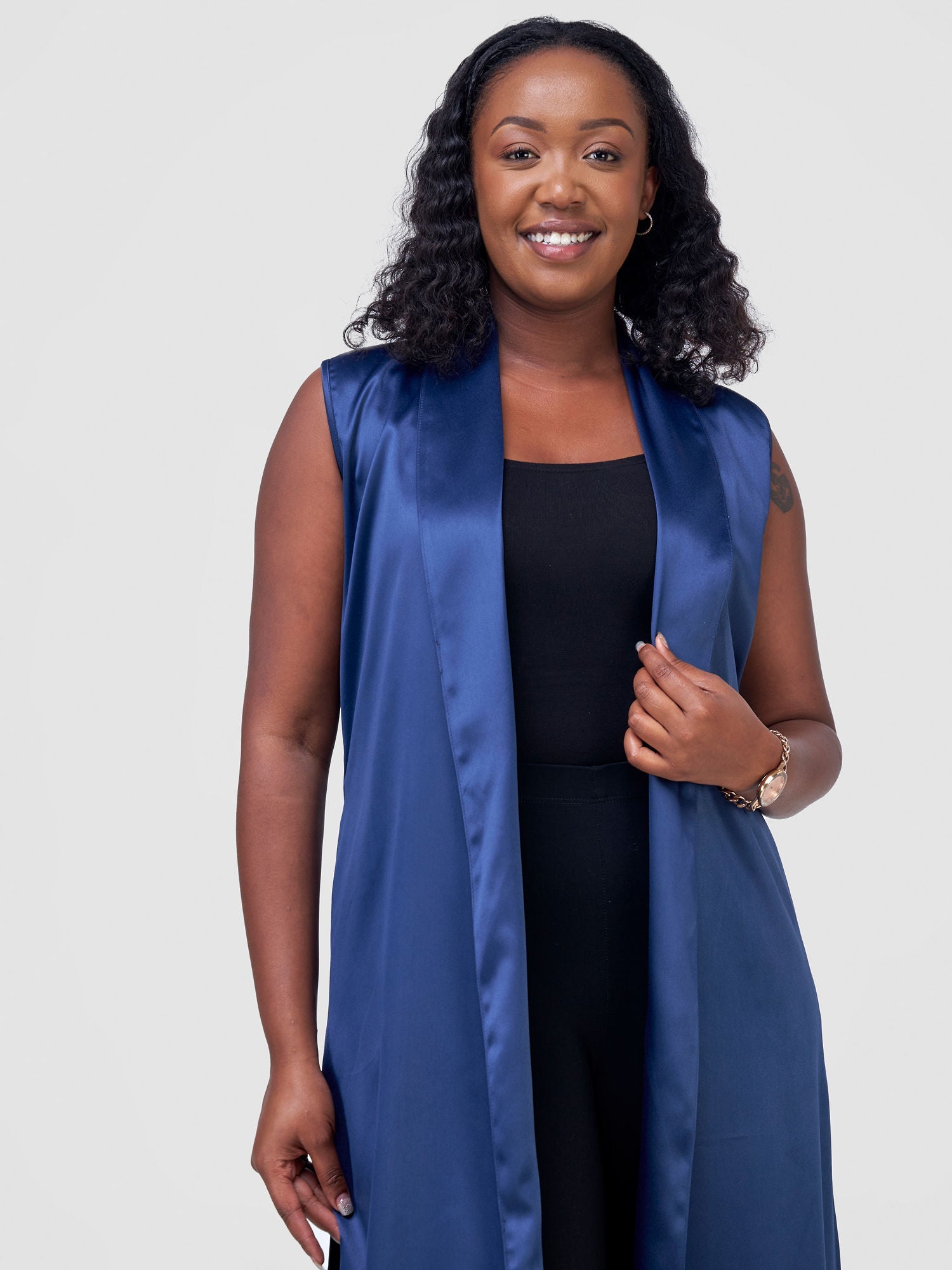 Vivo Sanali Trench Coat - Navy