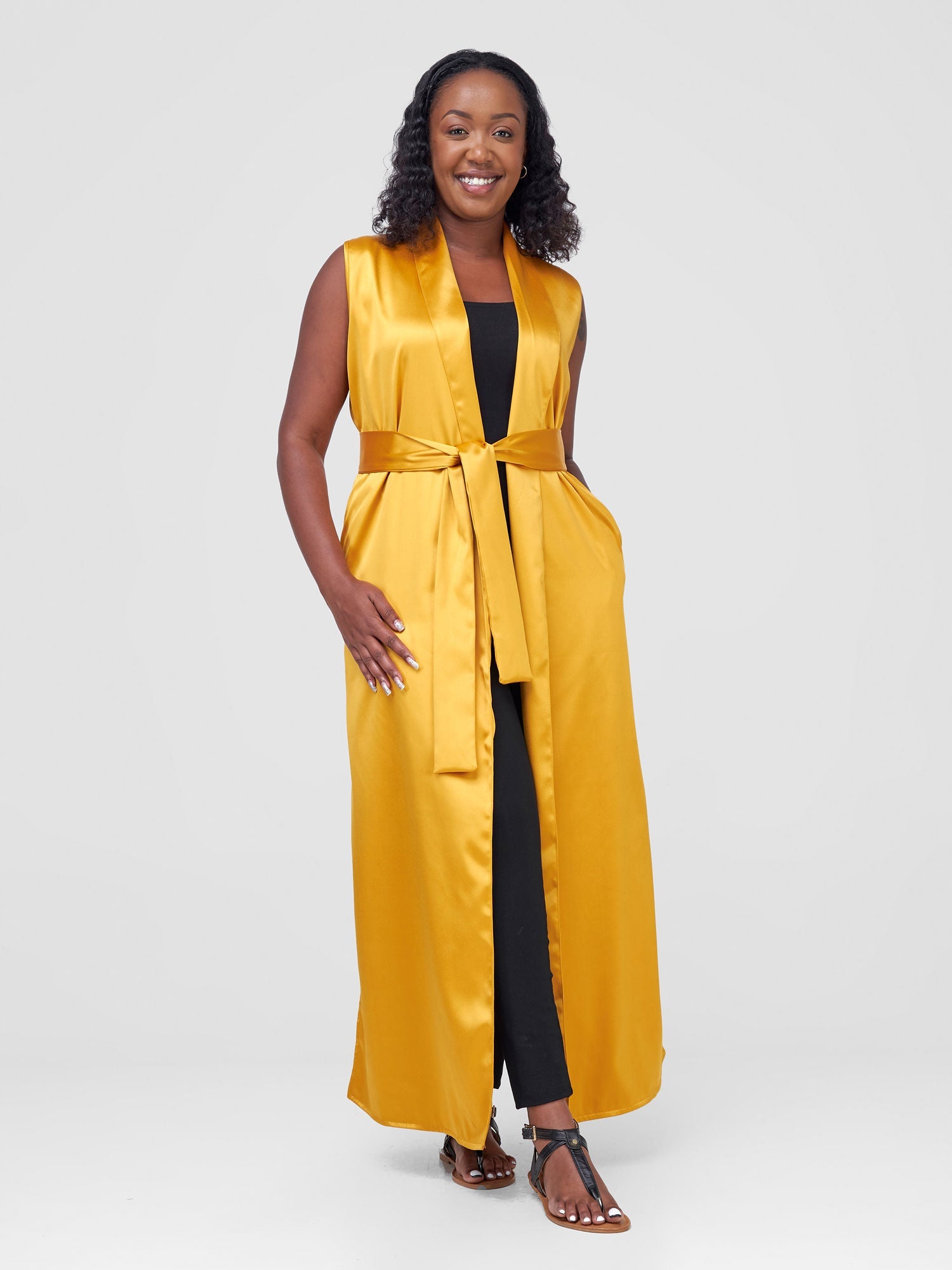 Vivo Sanali Trench Coat - Mustard