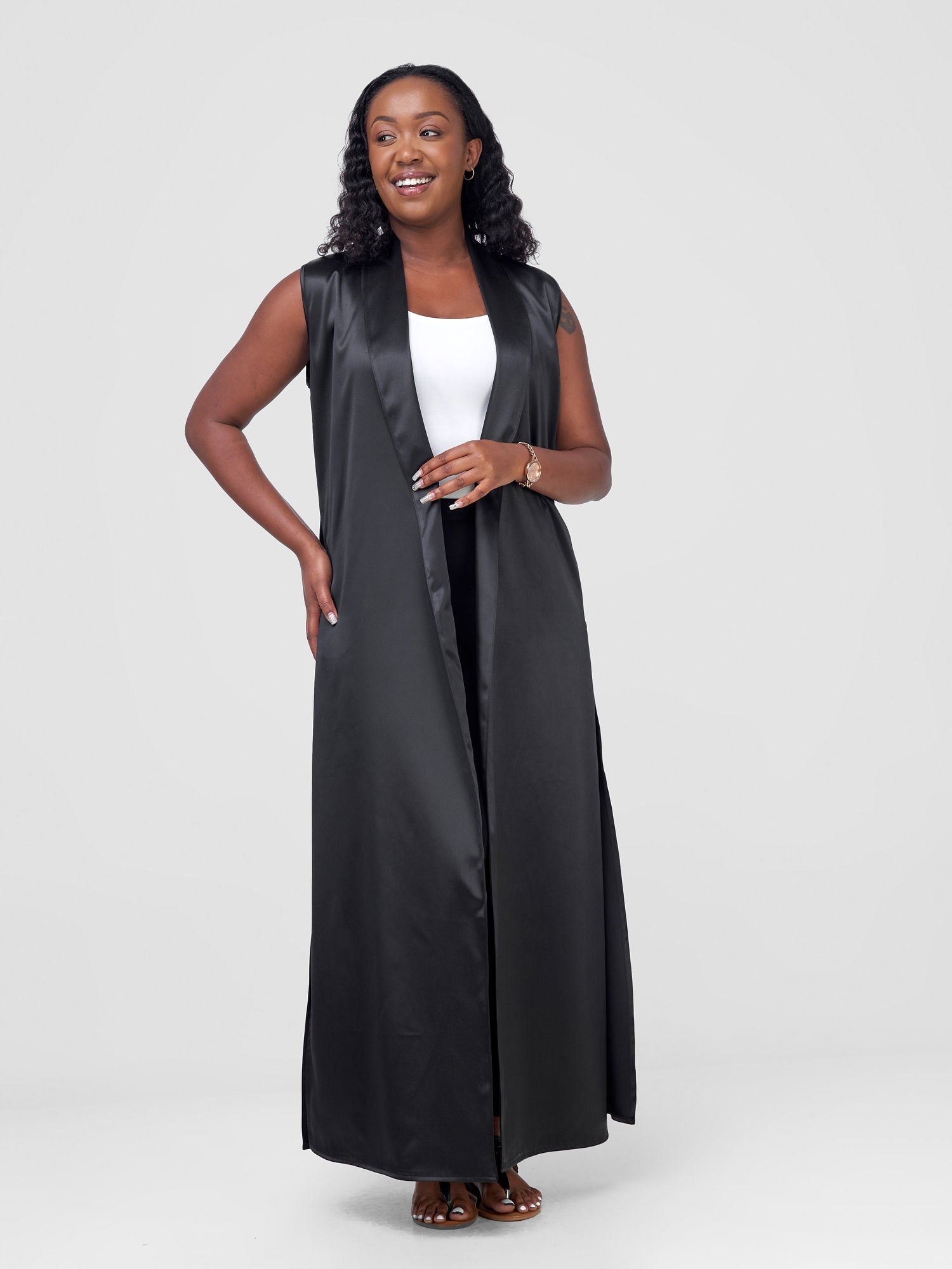 Vivo Sanali Trench Coat - Black