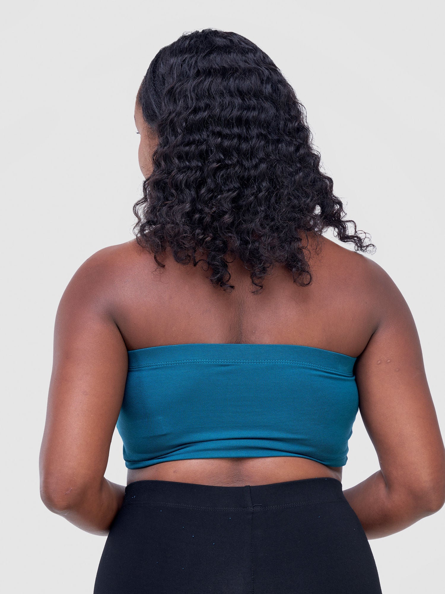 Zoya Basic Jersey Bandeau  -  Teal