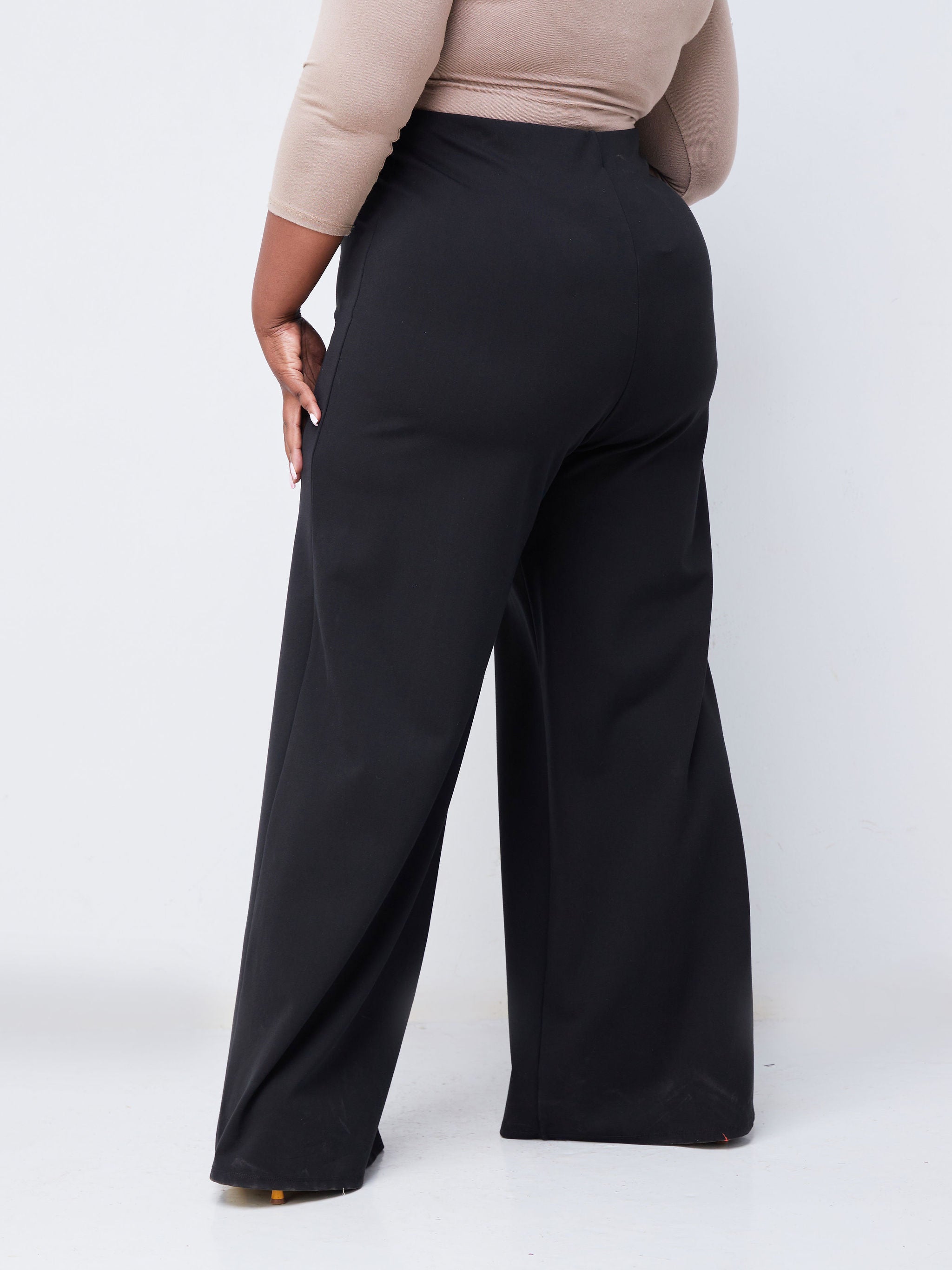 Vivo Upe Wide Leg Pants - Black