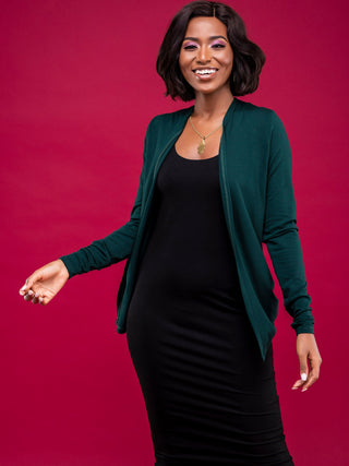 Vivo Basic Sienna Waterfall - Dark Green