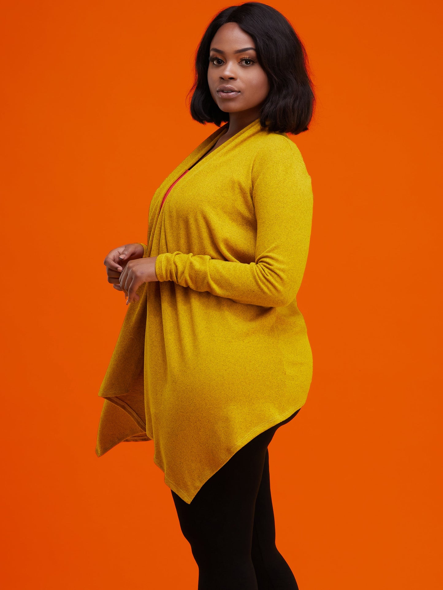 Vivo Basic Joy Sweater - Mustard