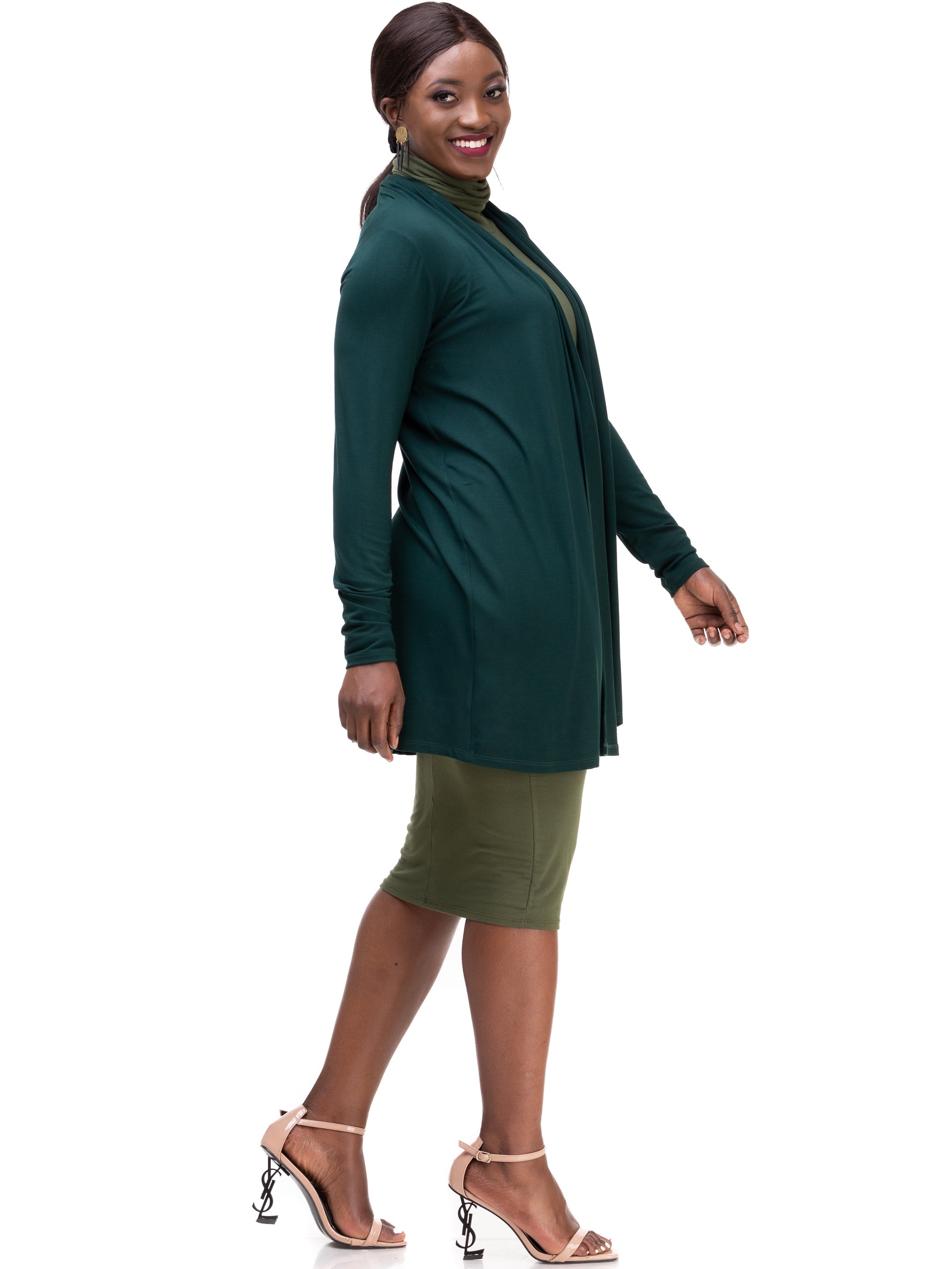 Vivo Basic May Jersey Waterfall - Dark Green