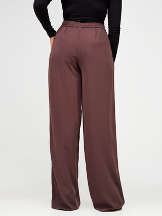 Vivo Wastani  Drawstring Pants - Chocolate