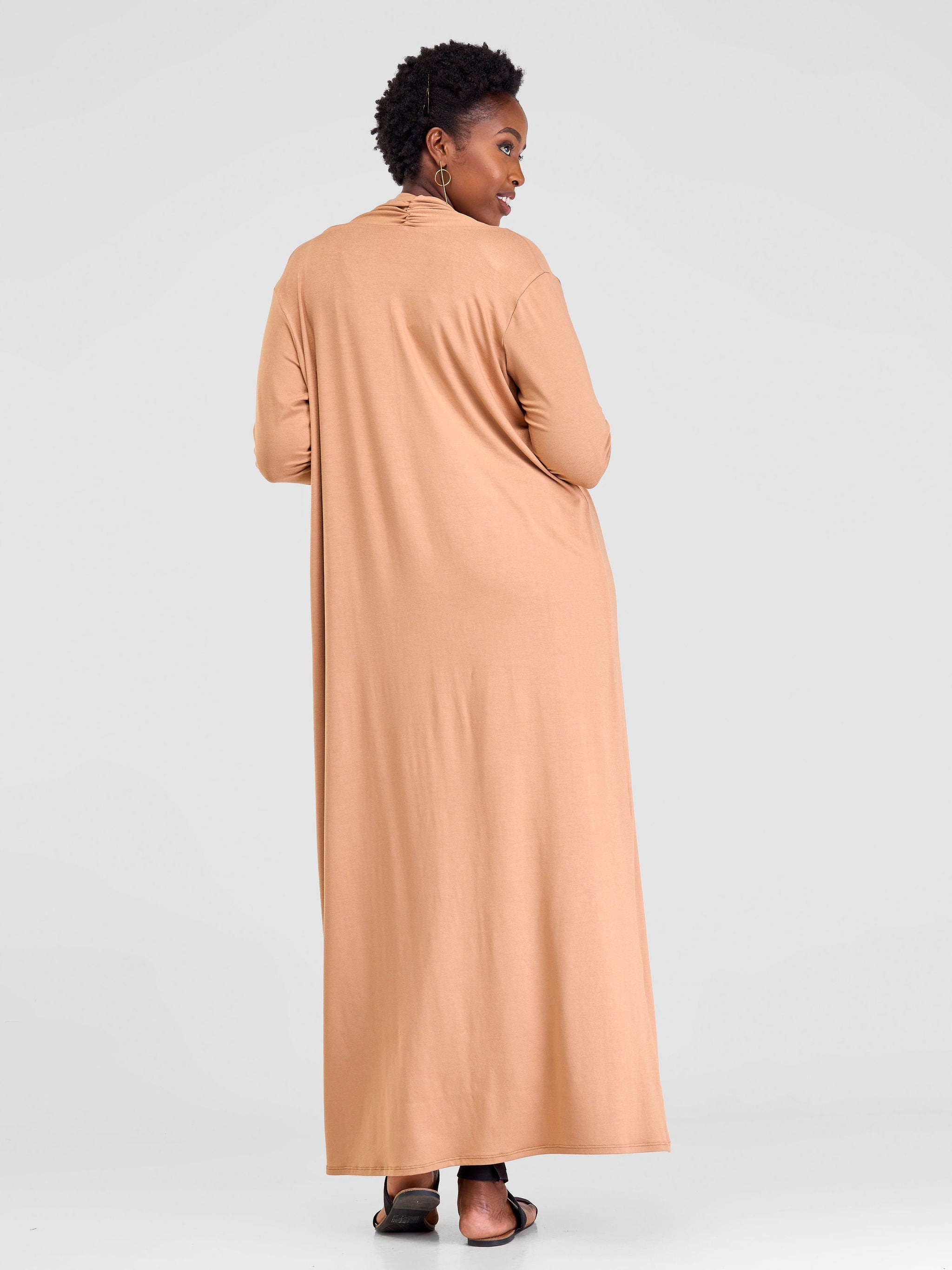 Vivo Extra Long May Jersey Waterfall - Taupe