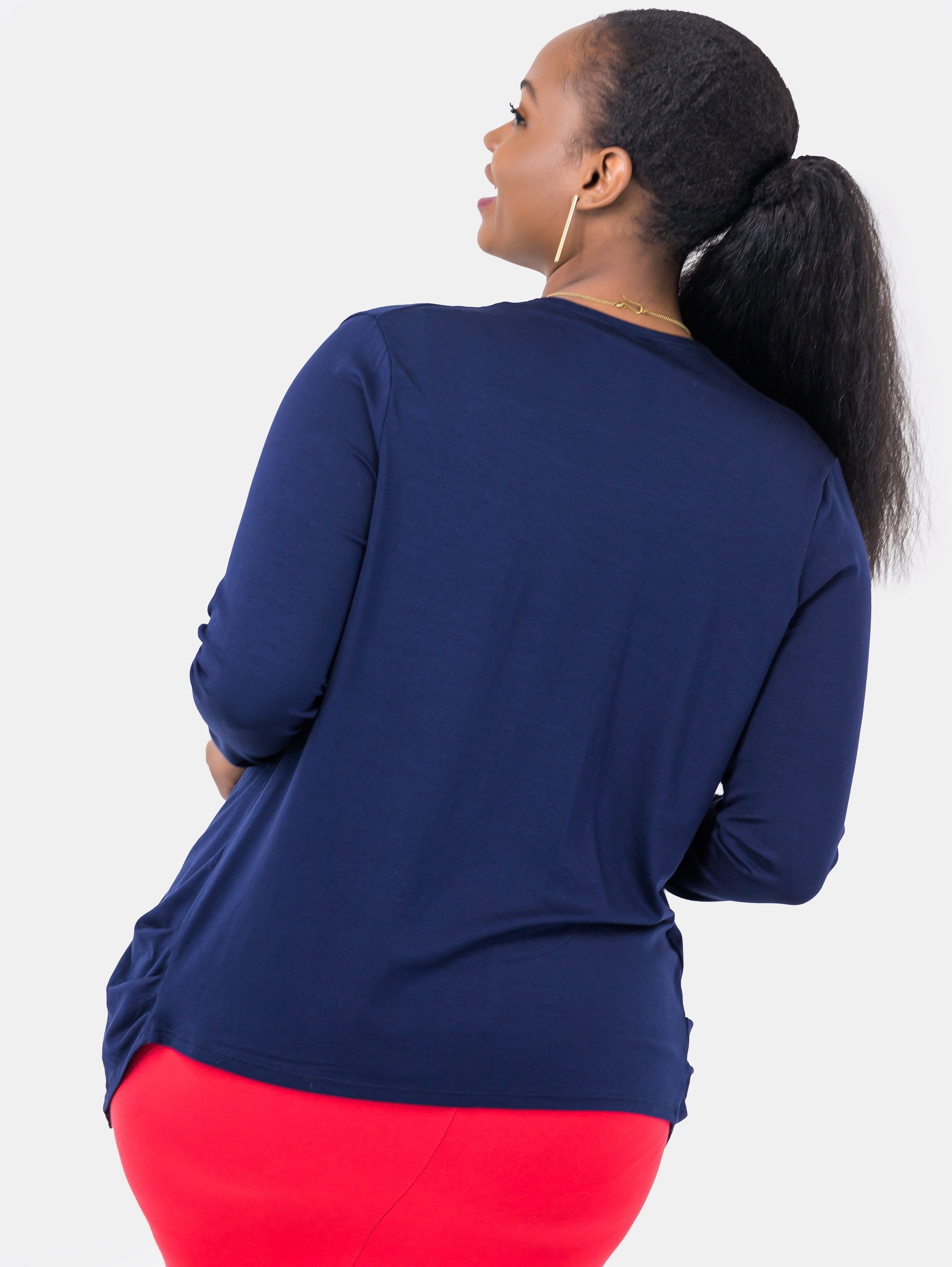 Vivo Basic Sienna Waterfall - Navy Blue