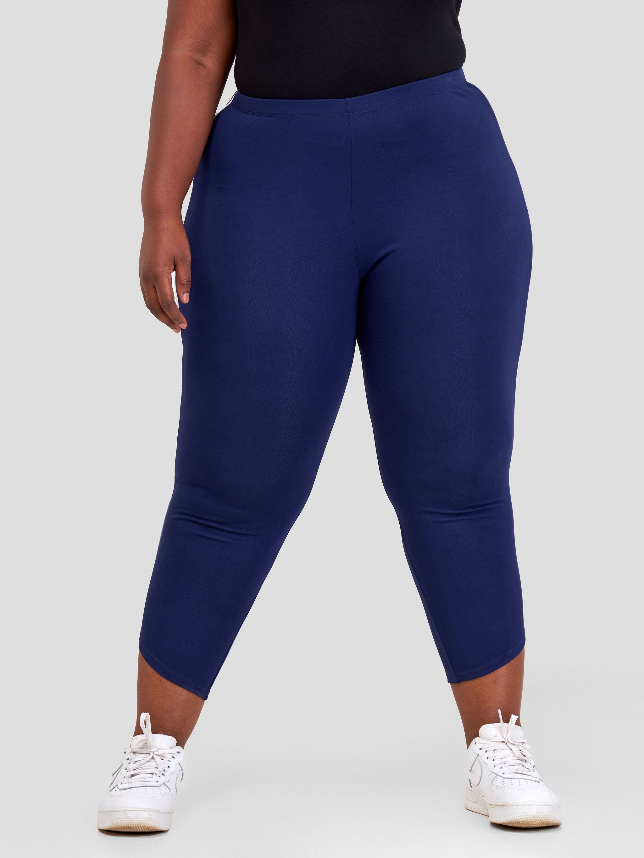 Vivo Jira Capri Leggings - Navy Blue