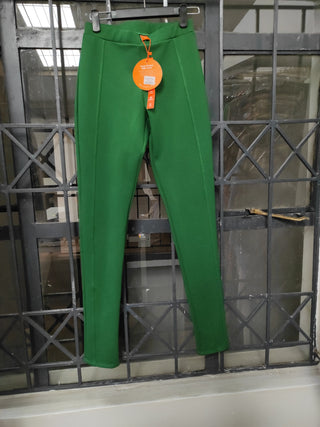 Vivo Basic Panelled Leisure Pants - Green