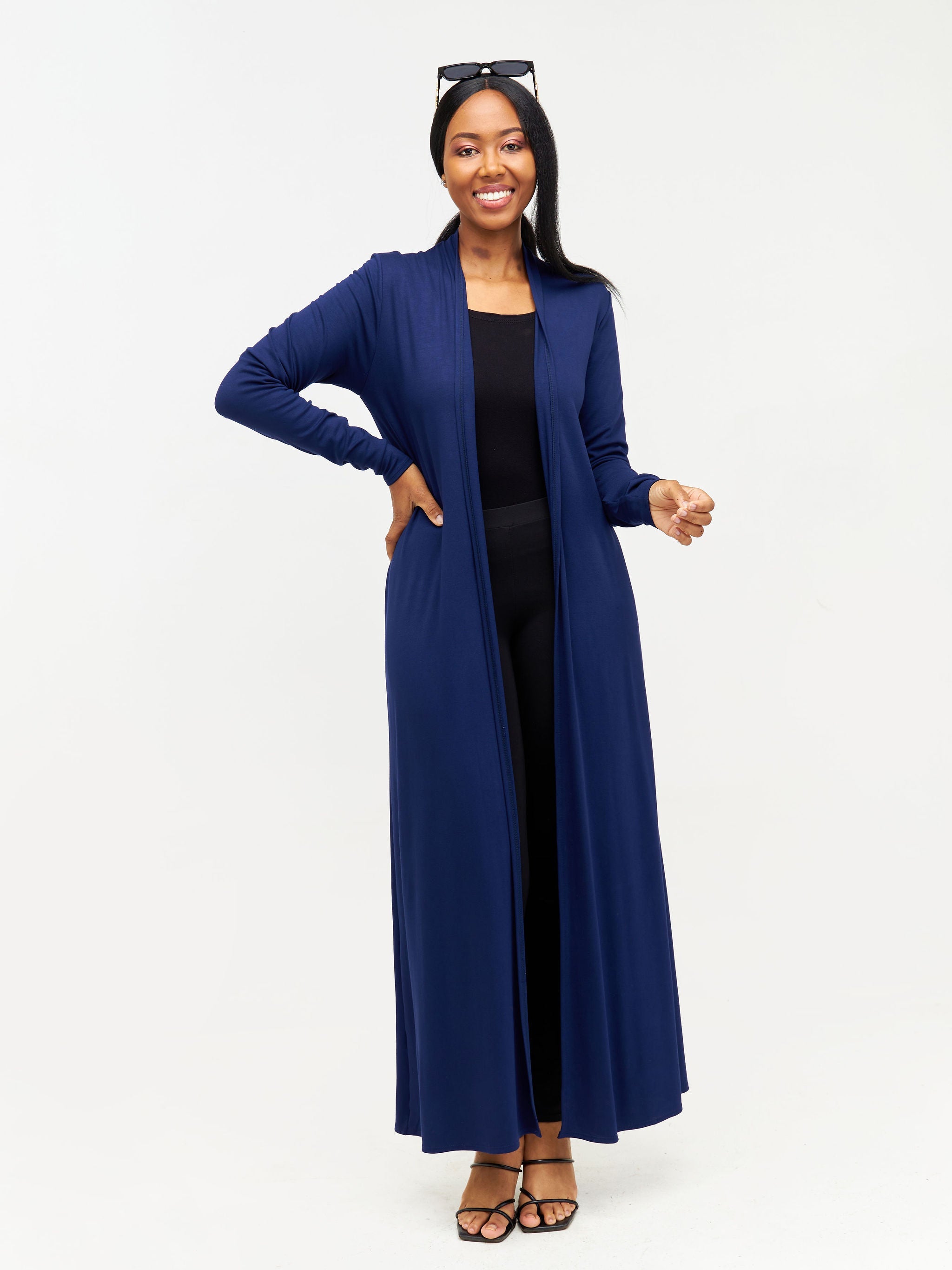 Vivo Basic Leila Maxi Waterfall - Navy Blue