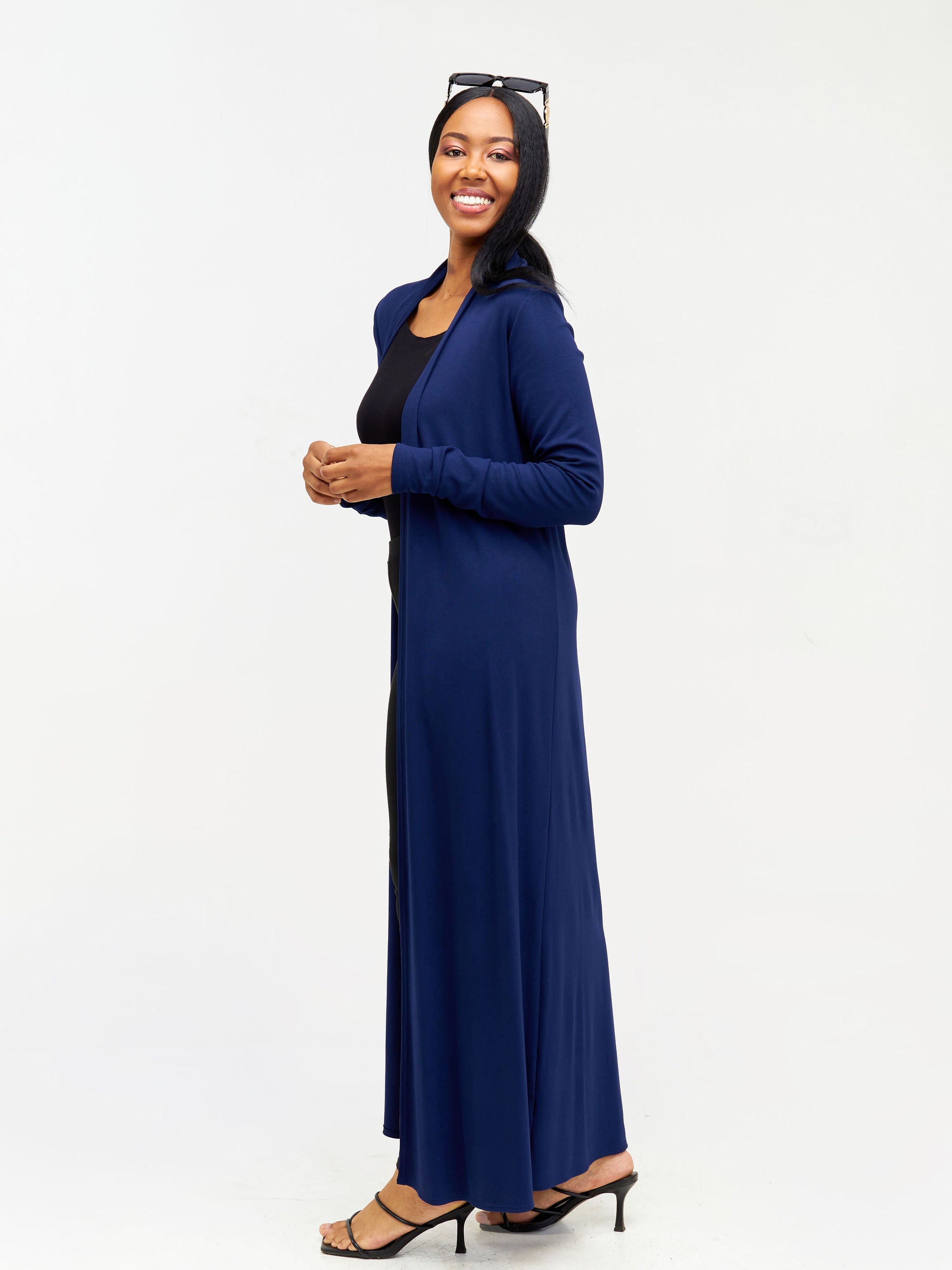 Vivo Basic Leila Maxi Waterfall - Navy Blue