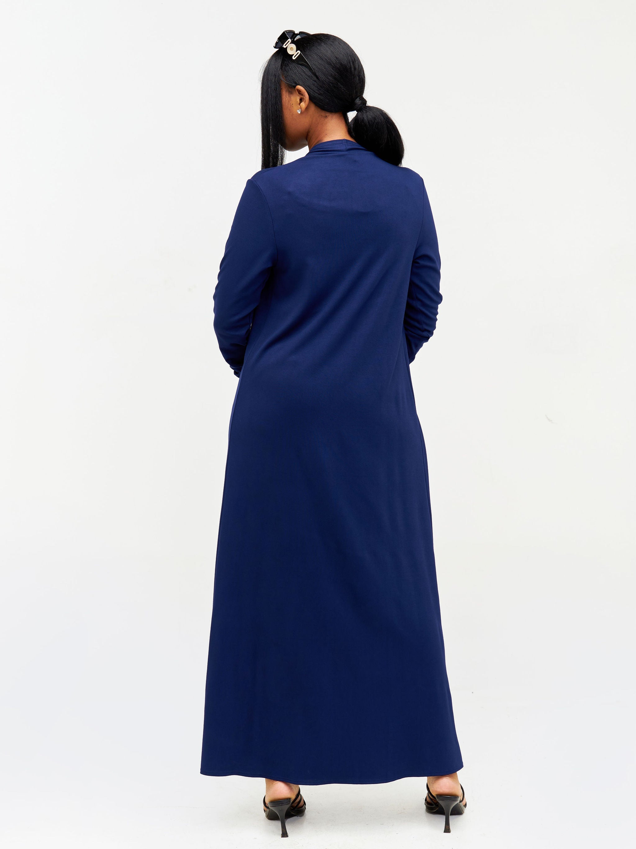 Vivo Basic Leila Maxi Waterfall - Navy Blue