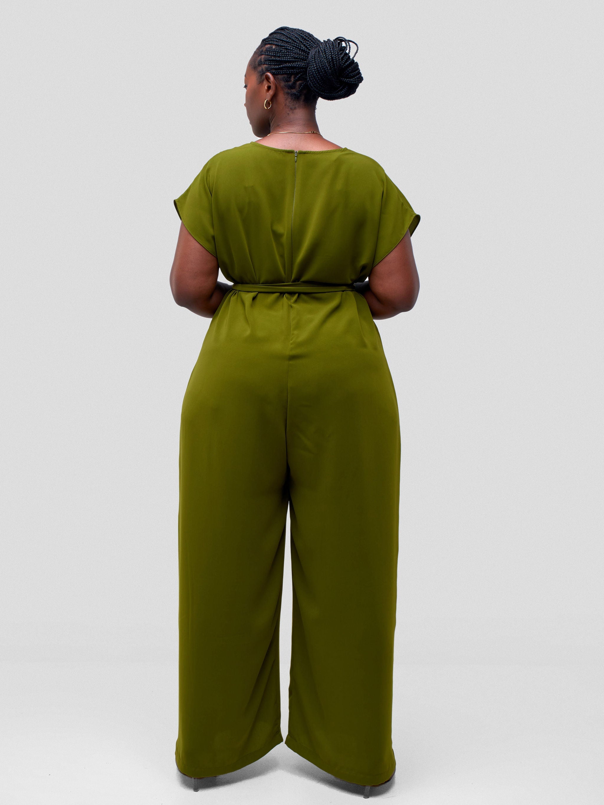 Vivo Ava Jumpsuit - Olive