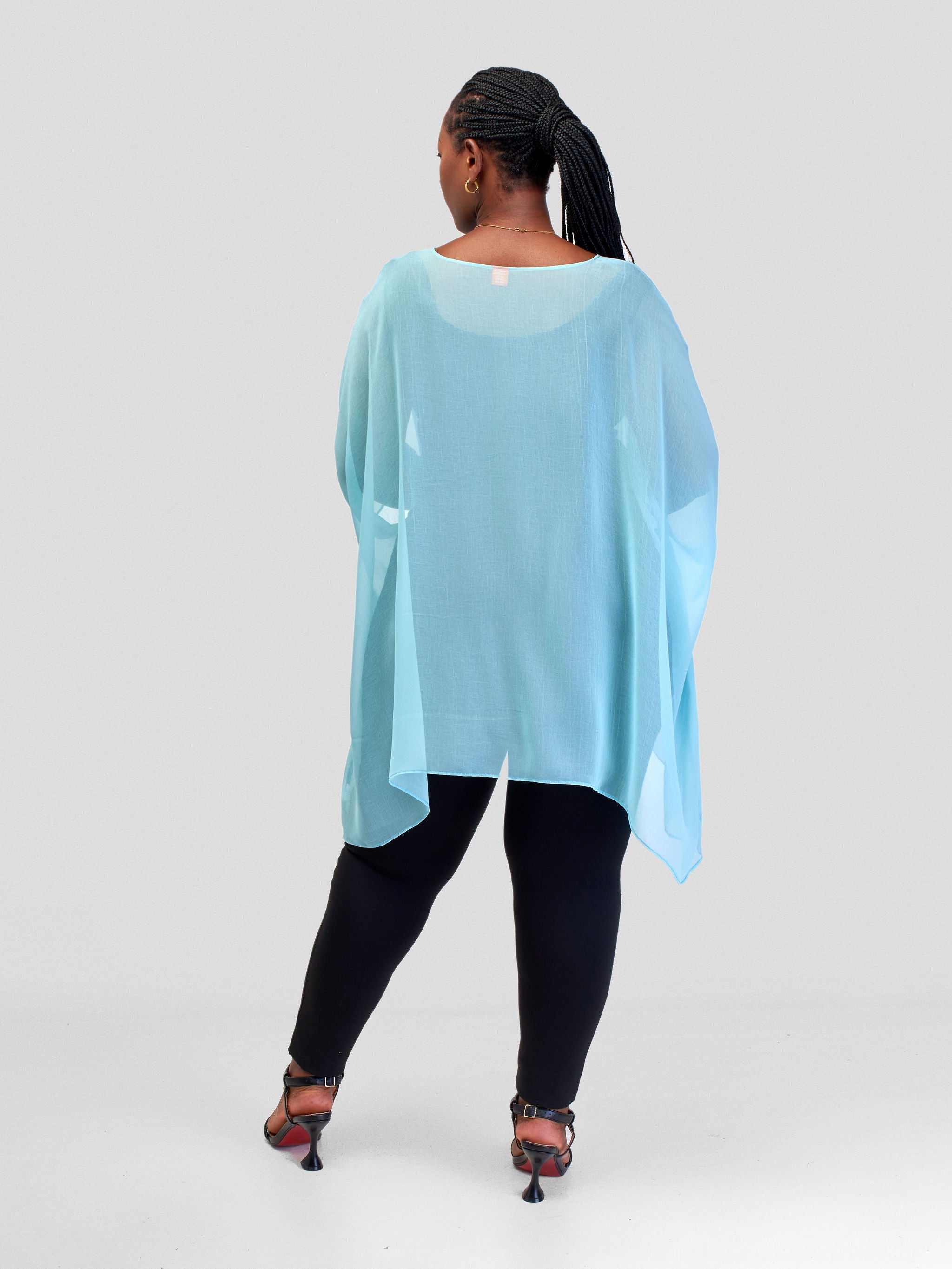 Vivo Basic Liv Chiffon Top - Portuguese Mint