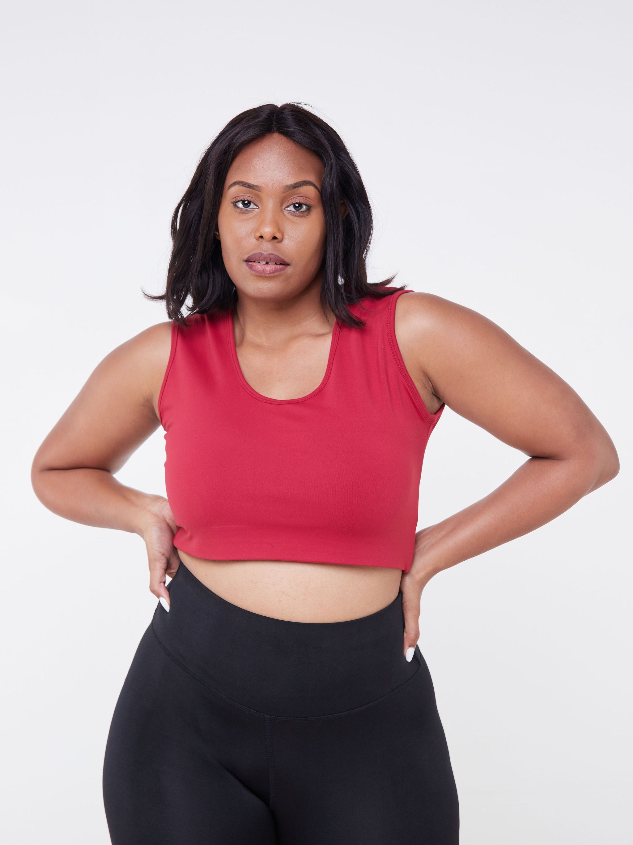 Vivo Fitness Bra Top - Maroon