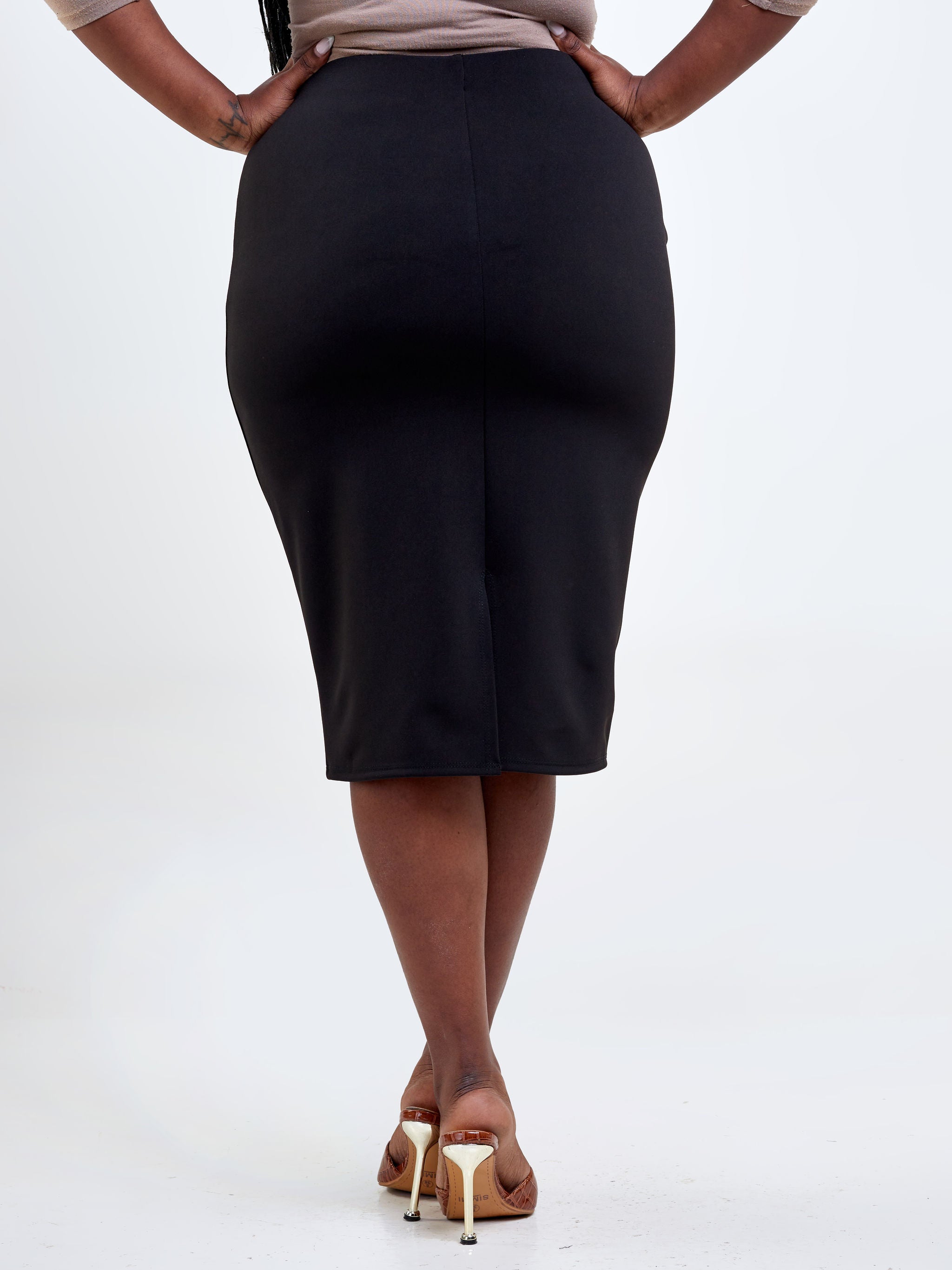 Vivo Fahari Pencil Skirt - Black