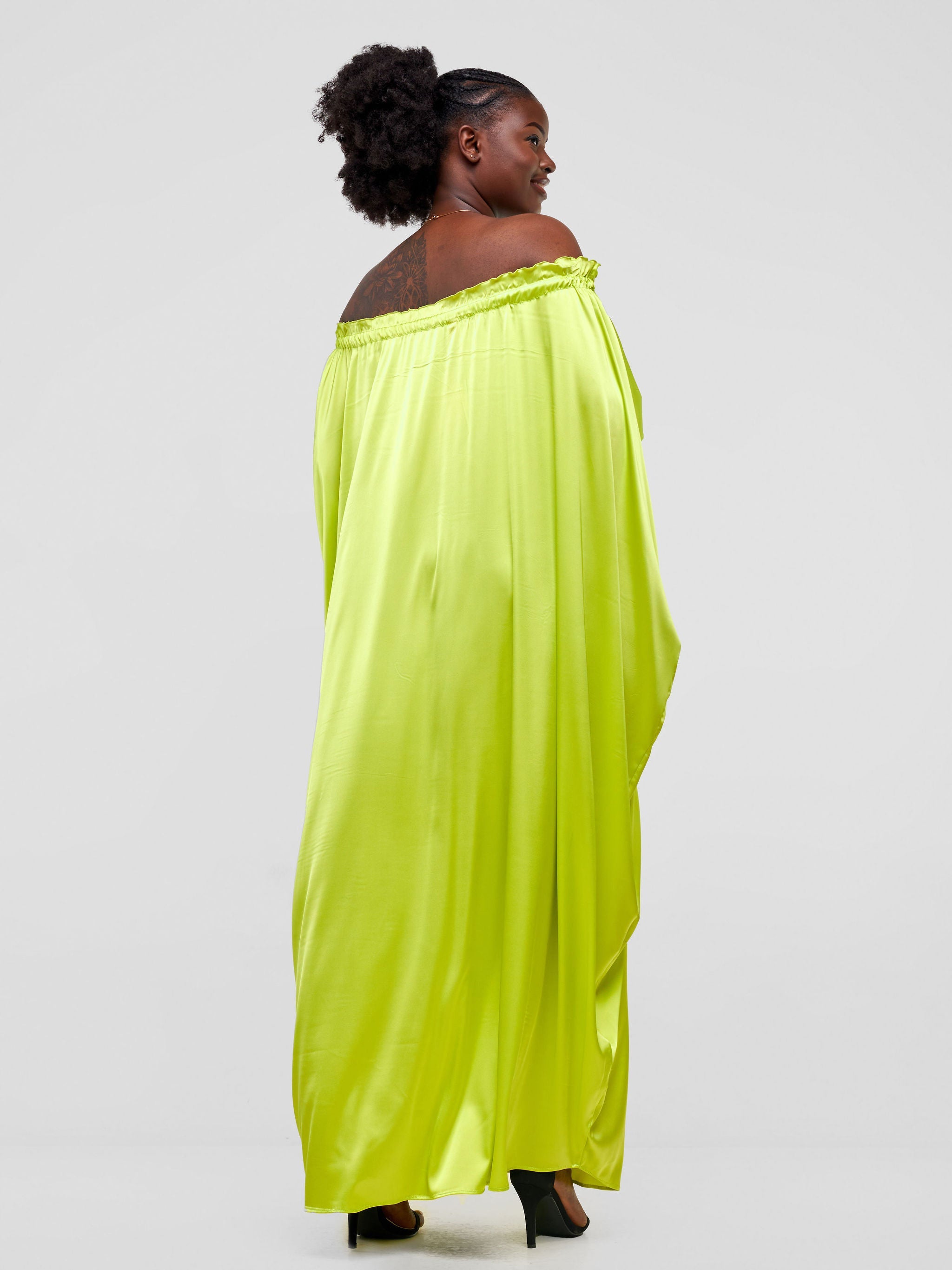 Vivo Sanyu Maxi Tent Dress - Lime Green