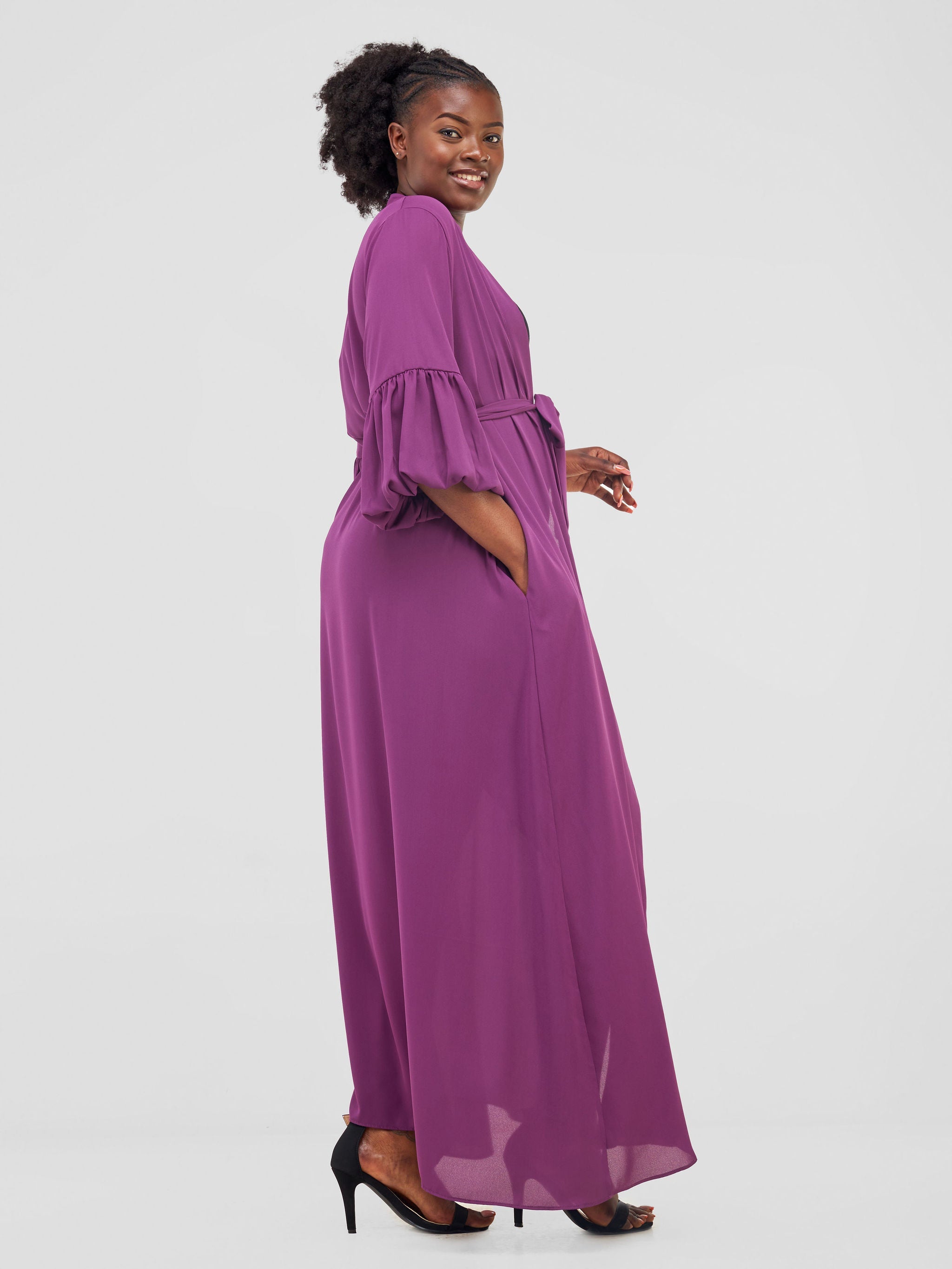 Vivo Sanyu Maxi Kimono - Purple