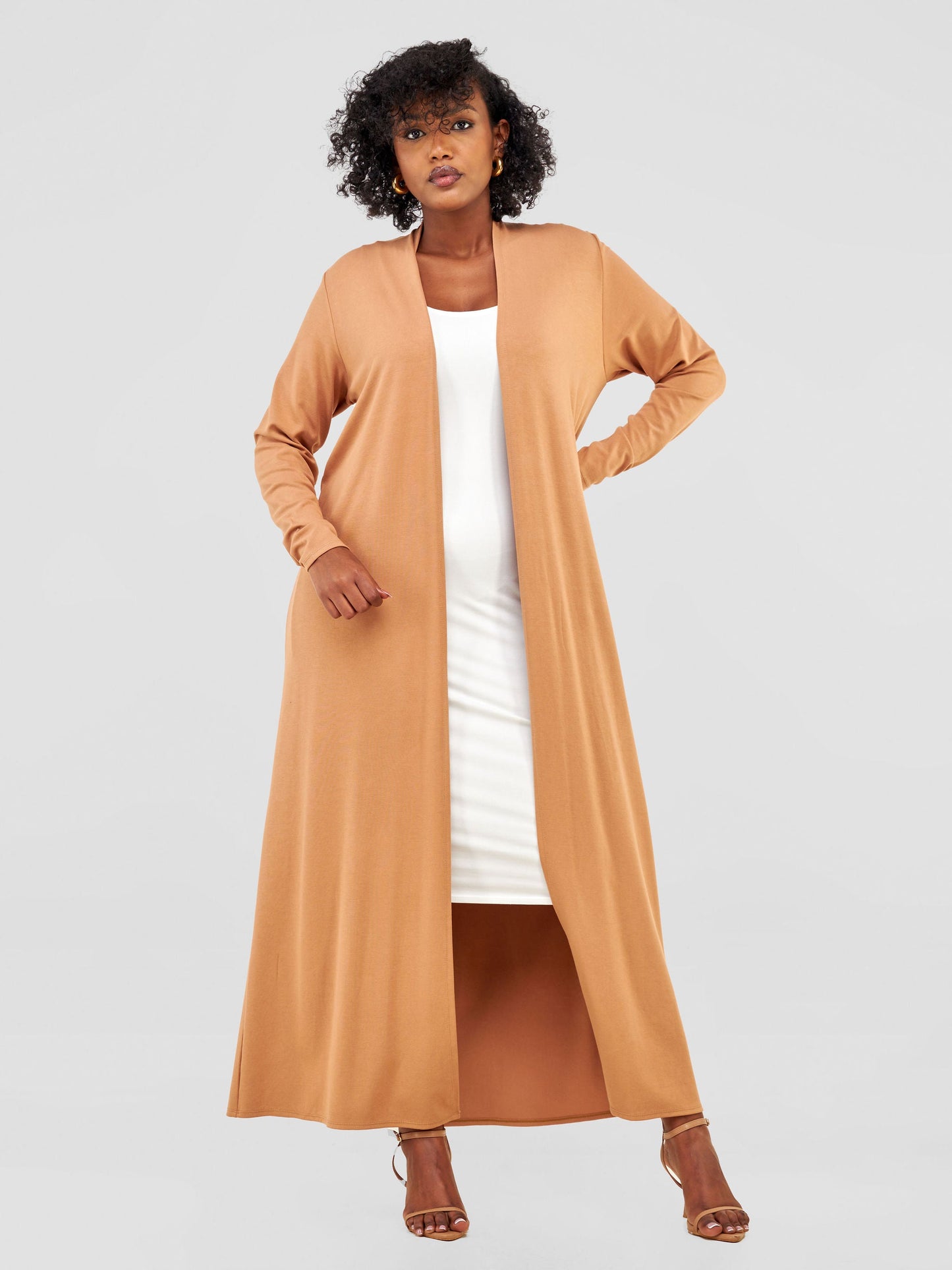 Vivo Basic Leila Maxi Waterfall - Tan