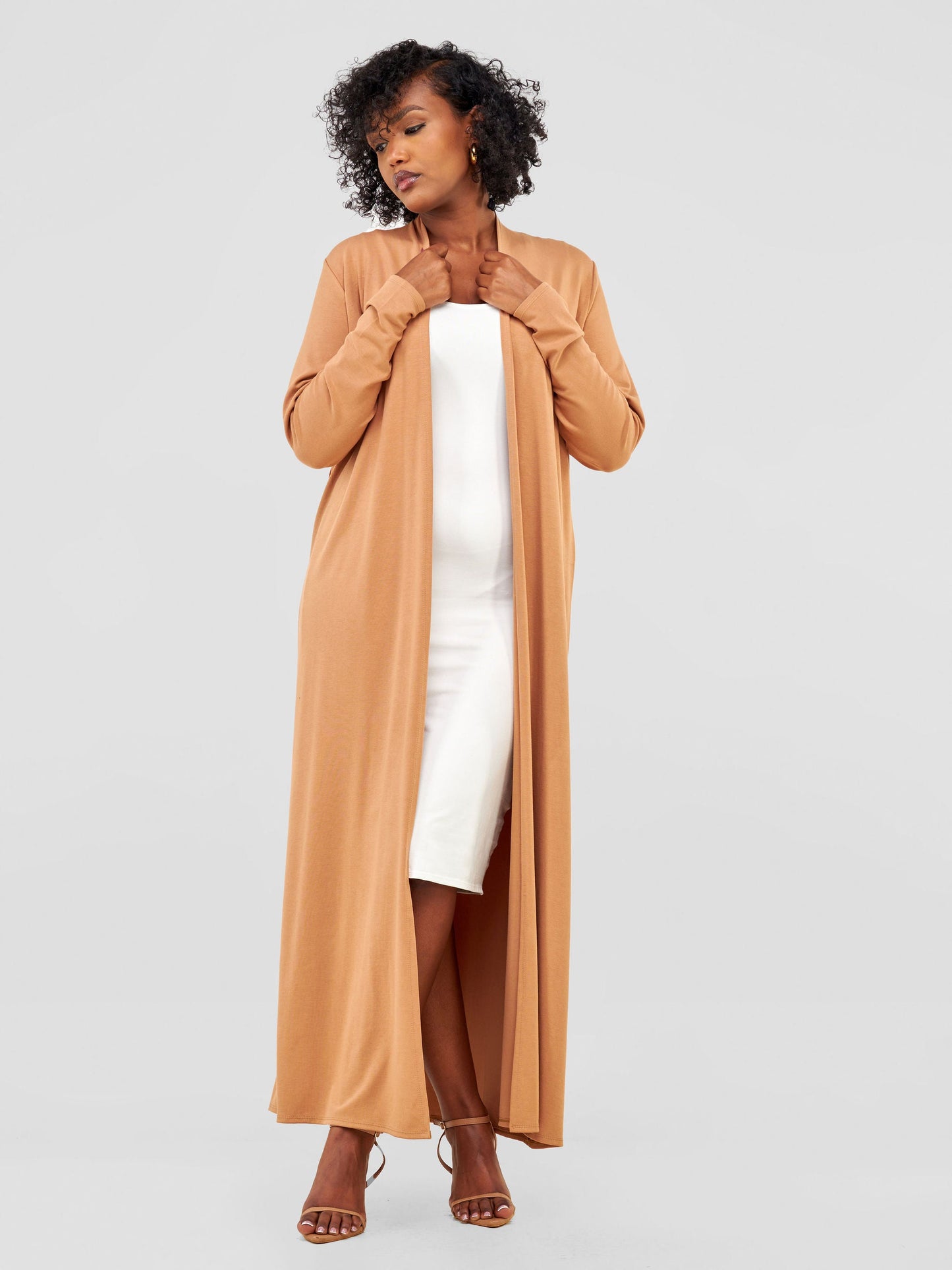 Vivo Basic Leila Maxi Waterfall - Tan